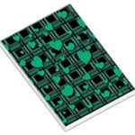 Green love Large Memo Pads