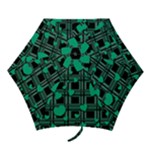 Green love Mini Folding Umbrellas