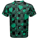 Green love Men s Cotton Tee