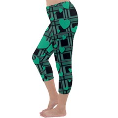 Capri Winter Leggings Back Capri Winter Leggings Back