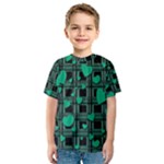 Green love Kids  Sport Mesh Tee