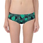 Green love Classic Bikini Bottoms