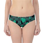 Green love Hipster Bikini Bottoms