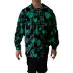 Green love Hooded Wind Breaker (Kids)