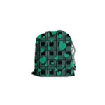 Green love Drawstring Pouches (XS) 