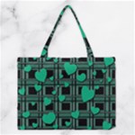 Green love Medium Tote Bag