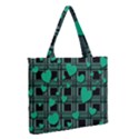 Zipper Medium Tote Bag Front