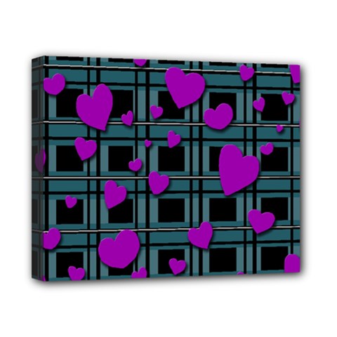 Purple love Canvas 10  x 8  from ArtsNow.com