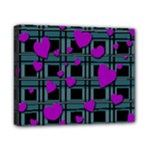 Purple love Canvas 10  x 8 