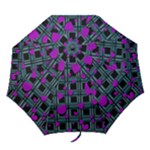 Purple love Folding Umbrellas