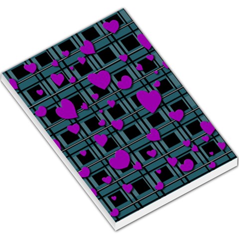 Purple love Large Memo Pads from ArtsNow.com