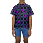 Purple love Kids  Short Sleeve Swimwear