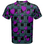 Purple love Men s Cotton Tee