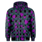 Purple love Men s Zipper Hoodie