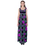 Purple love Empire Waist Maxi Dress