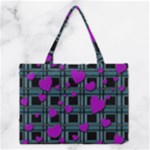 Purple love Medium Tote Bag