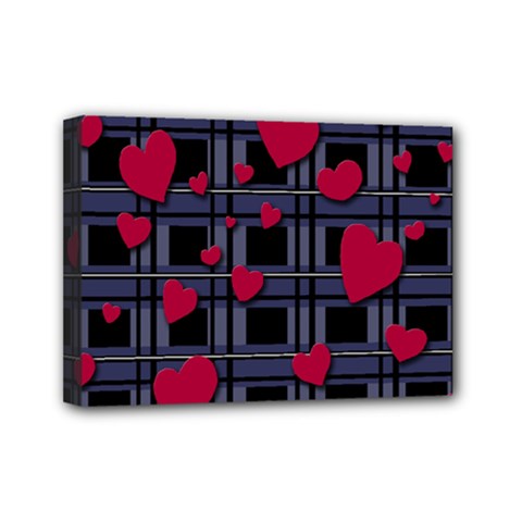 Decorative love Mini Canvas 7  x 5  from ArtsNow.com