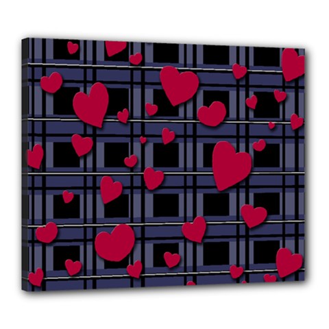 Decorative love Canvas 24  x 20  from ArtsNow.com