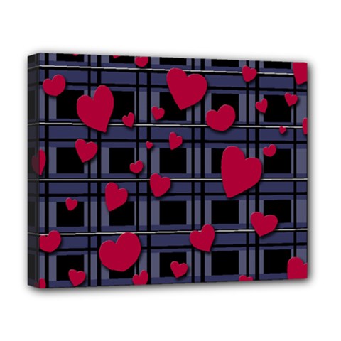 Decorative love Deluxe Canvas 20  x 16   from ArtsNow.com
