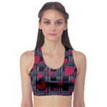 Decorative love Sports Bra