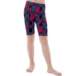 Decorative love Kids  Mid Length Swim Shorts