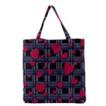 Decorative love Grocery Tote Bag