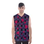 Decorative love Men s Basketball Tank Top