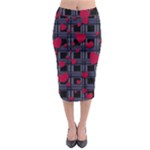 Decorative love Midi Pencil Skirt