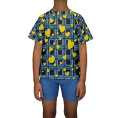 Kids  Short Sleeve Swimwear 