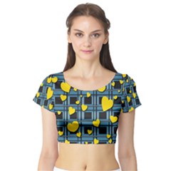 Short Sleeve Crop Top 