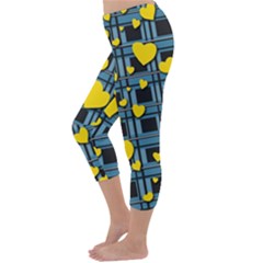 Capri Winter Leggings Back Capri Winter Leggings Back