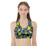 Love design Sports Bra with Border