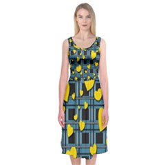 Love design Midi Sleeveless Dress from ArtsNow.com