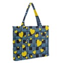 Zipper Medium Tote Bag Front