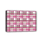 Pink plaid pattern Mini Canvas 6  x 4 