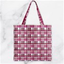 Zipper Grocery Tote Bag 