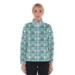 Green plaid pattern Winterwear