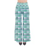 Green plaid pattern Pants