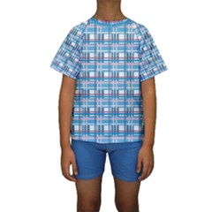 Kids  Short Sleeve Swimwear 