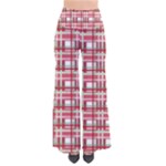 Red plaid pattern Pants