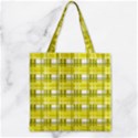 Zipper Grocery Tote Bag 