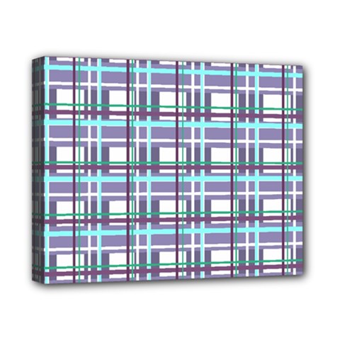 Decorative plaid pattern Canvas 10  x 8  from ArtsNow.com