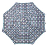 Decorative plaid pattern Straight Umbrellas