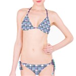 Decorative plaid pattern Bikini Set