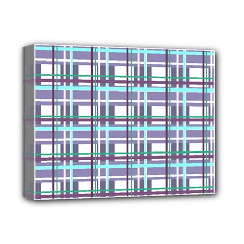 Decorative plaid pattern Deluxe Canvas 14  x 11  from ArtsNow.com