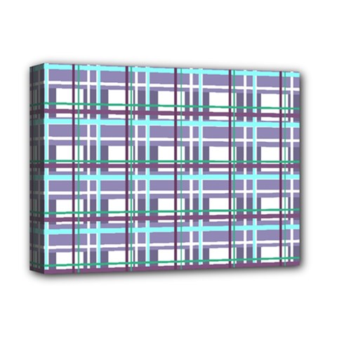 Decorative plaid pattern Deluxe Canvas 16  x 12   from ArtsNow.com