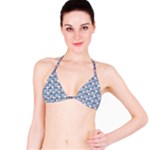 Decorative plaid pattern Bikini Top