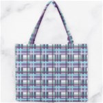 Decorative plaid pattern Mini Tote Bag