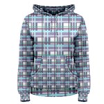 Decorative plaid pattern Women s Pullover Hoodie