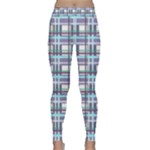 Decorative plaid pattern Classic Yoga Leggings